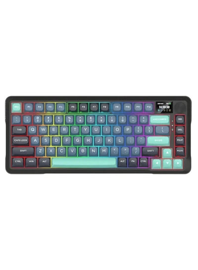 كيبورد جيمنج Redragon K724GBG PRO ميكانيكال بشاشة LCD