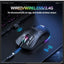 CW935 RGB Tri-Mode Wireless Gaming Mouse with 2.4GHz, Bluetooth and Wired Connectivity, 6-Level Adjustable DPI up to 128