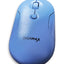 Gigamax Wireless Desk Mouse, G-1200, 1600 DPI Wired/Wireless Functional Mouse with 3 Modes Connectivity, Bluetooth and 2.4G Wireless, 4 Macro Buttons, Long Lasting Rechargeable Battery Capacity and for PC/Mac/Laptop Used in Home and office, Blue