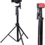Multi Functional Adjustable Aluminum Tripod Stand KP-2206 with 360° Pan Tilt, Quick Release Plate, Universal Compatibili