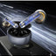 Wireless Bluetooth 5.3 Semi-In-Ear Earbuds with Charging Case, Low Latency Gaming Earphones, HD Stereo Hi-Fi Sound, Nois