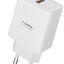 IC-03 25W QC 3.0 Fast Wall Charger with USB-C Cable – Qualcomm Quick Charge 3.0 USB-A Charging Adapter, Smart Fast Charg