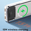 PQ12 10000mAh Magnetic Wireless Power Bank with 15W Wireless Charging, 22.5W Fast Charging Portable Battery Pack, USB-C 