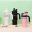 Large 550ML Coffee Mug with Handle & Straw – 316 Stainless Steel Vacuum Insulated Travel Mug, Leakproof Lid, Keeps Drink