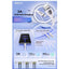 RC-C113 Ruinay Series USB to Micro Charging Data Cable, 1M, USB C, 3A Fast Charging, White