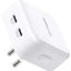 35W Dual Type-C GaN Fast Charger RP-U87, PD + QC Compact Wall Adapter with Smart Chip, 2-Port Fast Charging, EU Plug, Fi