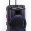 AH-15000 Portable 15 Inch Battery Powered Party Speaker with Disco LED Lights and Remote Control High Power Wireless Aud