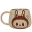 Labubu Ceramic Mug 350ml, Cute Cartoon Coffee Mug, Large Capacity Ceramic Tea Cup with Vibrant Character Design, Glossy 