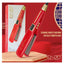ENZO Professional portable travel fast ceramic titanium wide plate ionic flat iron Salon tourmaline hair straightener EN-3976 Red