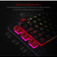 K512-RGB-1 104 Keys Replacement Keycaps Set with Multimedia Keys for Mechanical Keyboard, Premium Black PBT Keycaps for 