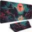 Japanese Desk Mat Riverside Full Moon Desk Pad Psychedelic Mlarge , Mouse Pad Dragonfly Gaming Mousepad Extended Large K