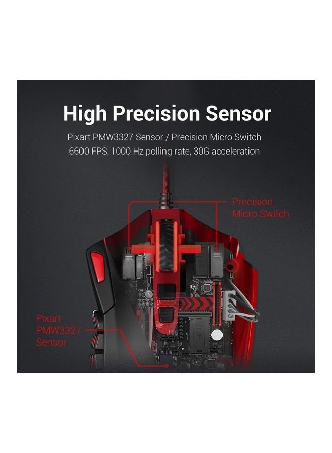 منفذ توصيل ماوس Redragon M901-K-2