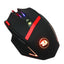 ماوس جيمنج Redragon M801-RGB سلكي أسود وأحمر