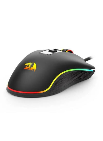 REDRAGON M611RGB is a high-performance wired gaming mouse built to deliver precision, comfort, and style for gamers and professionals Featuring customizable 12800DPI, vibrant RGB lighting, and a sleek ergonomic design
