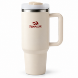 40 oz Insulated Tumbler 1.18L Double Wall Vacuum Travel Mug 3-Position Lid Straw