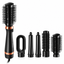 SK-15034N 5-in-1 Hair Dryer Brush – 1400W, 5 Interchangeable Styling Attachments, Drying, Curling, Straightening & Styli