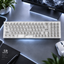 Redragon K628 PRO SE 75% Transparent Wireless Mechanical Gaming Keyboard White