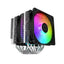Cooler Master T620S ARGB CPU Cooler Double Tower 6 Heat Pipe – AMD Ryzen AMD5 / AM4 / AM3+ , Intel LGA 1700 / 1200 / 1151