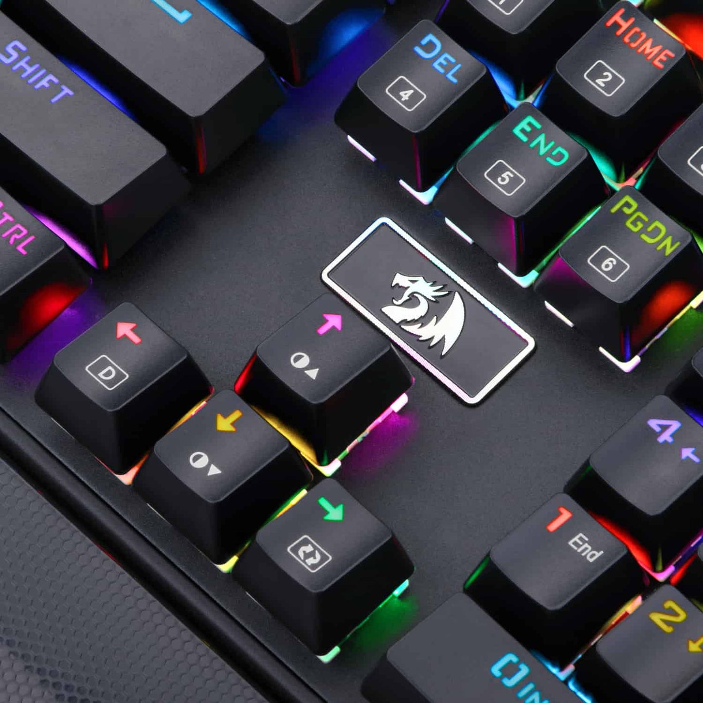 Redragon K567 RAHU RGB Mechanical Gaming Keyboard, Blue Switches