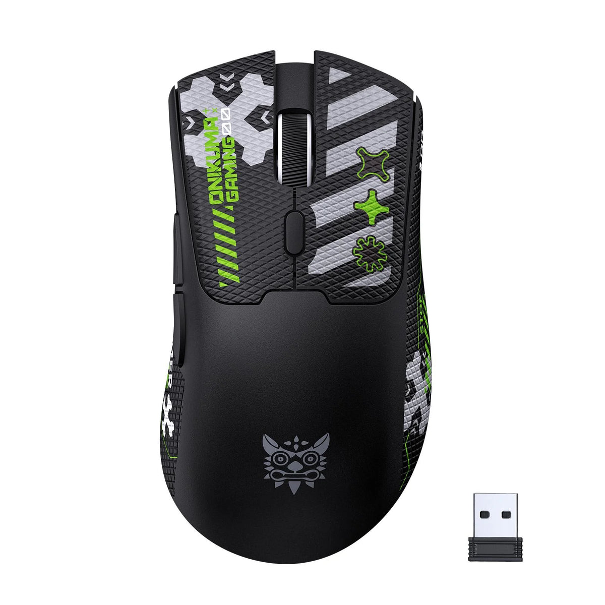 onikuma DM01 Tri-Mode Wireless Gaming Mouse 12800 DPI Black