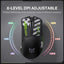 ONIKUMA DM01 Wireless Tri-Mode Gaming Mouse 12800 DPI 50H Battery Black
