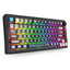 Redragon K732MC URANUS PRO 75% Aluminum Wireless Mechanical Gaming Keyboard Black