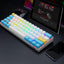Redragon K530W RGB PRO 60% Wireless Mechanical Gaming Keyboard White and Blue