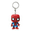 Funko Pop Spiderman Figure Toy Keychain