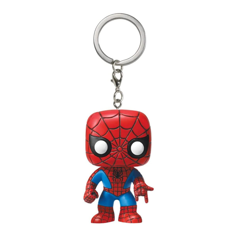 Funko Pop Spiderman Figure Toy Keychain