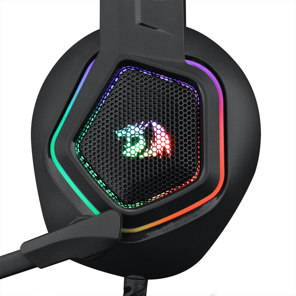 Redragon H280 MEDEA RGB Gaming Headset, Stereo (Black)