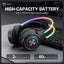 onikuma GT889 Tri-Mode RGB Gaming Headset 2.4GHz Bluetooth 5.4 Wired Black