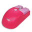 JeDEL Wireless 5D Optical Ergonomic Mouse , WD144 Dual Mode Connection 2.4GHz , 1600 DPI 400 mAH , Stable Operation , Cute and Comfortable Design , Colourfull and Varied , Plug and Play - Pink