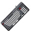 JeDEL Wired Slim Chocolate Office Keyboard With Mobilephone Holder K37 , for computer  with 100 Keys , cable USB Speed interface , adjustable height in to give comfort to the hand while working . It can be used at home, office and personal use.