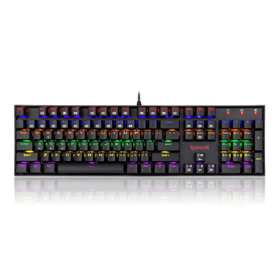 Redragon K551-KR VARV Mechanical Gaming Keyboard Red Switches 104-Key Black