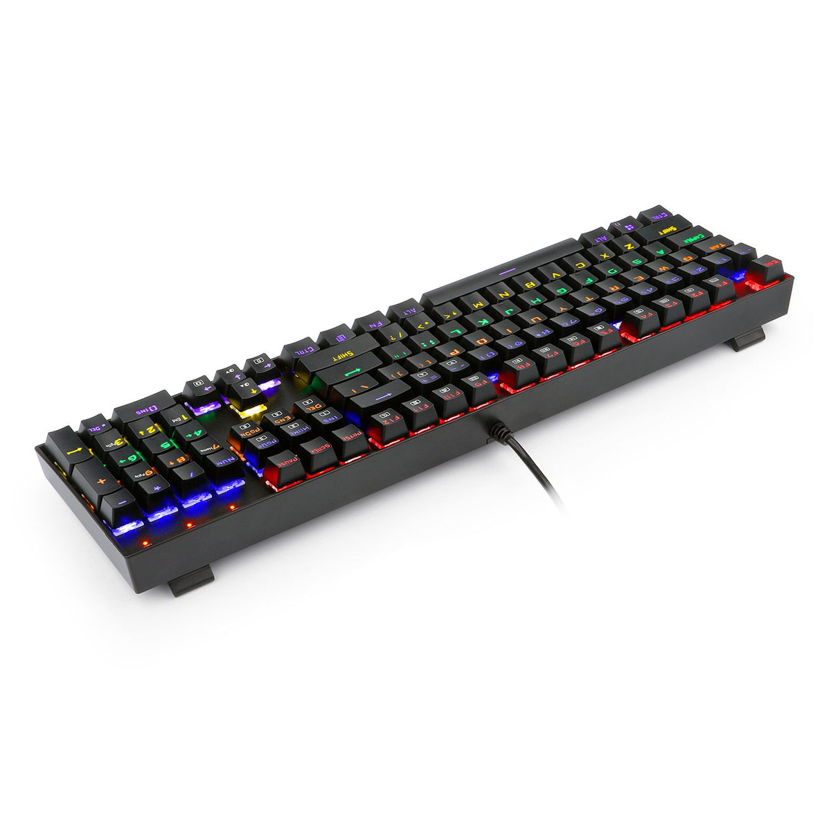 Redragon K551-KR VARV Mechanical Gaming Keyboard Red Switches 104-Key Black
