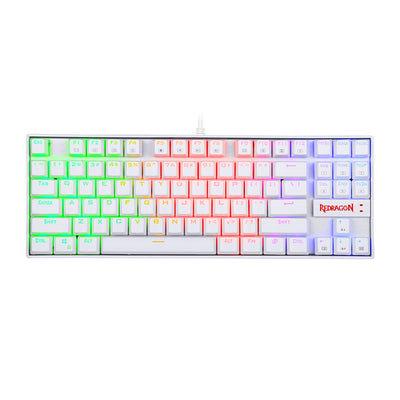 Redragon K552-RGB Mechanical Gaming Keyboard RGB White Red Switch