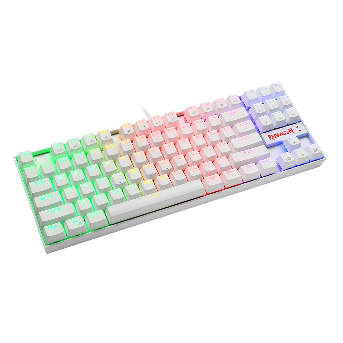 Redragon K552-RGB Mechanical Gaming Keyboard RGB White Red Switch