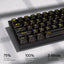 Redragon K628 PRO CTB 75% Transparent Wireless Mechanical Gaming Keyboard Black