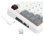 Redragon K688WGL-RGB-PRO 98-Key Wireless Mechanical Gaming Keyboard White/Black/Grey