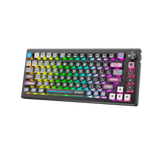 Redragon K732MC URANUS PRO 75% Aluminum Wireless Mechanical Gaming Keyboard Black