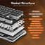 Redragon K734SP TKL Wireless Mechanical Gaming Keyboard RGB Black
