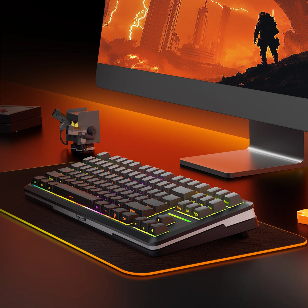 Redragon K734SP TKL Wireless Mechanical Gaming Keyboard RGB Black