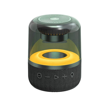 Kisonli LP-3S RGB Mini Bluetooth Speaker With Call – 8W -1200mAh – FM /AUX / TF card / USB | Black