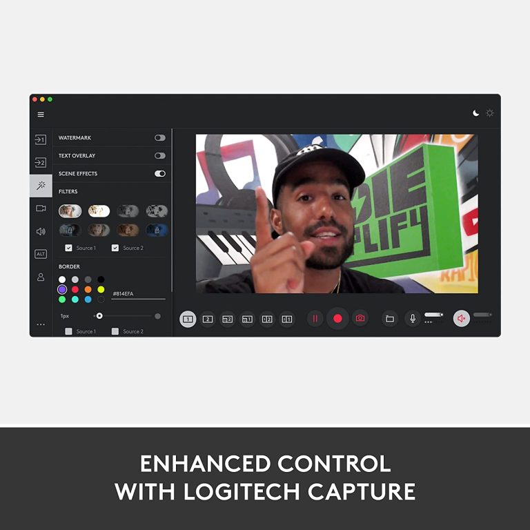Logitech StreamCam Webcam – Premium USB-C cam for Creators and Streaming – Full HD 1080P / 60fps