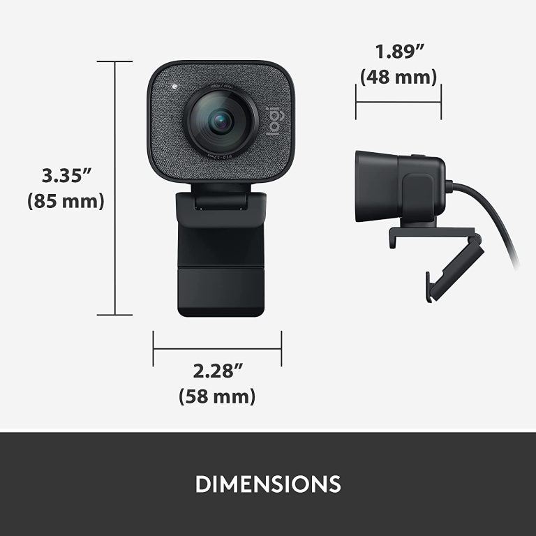 Logitech StreamCam Webcam – Premium USB-C cam for Creators and Streaming – Full HD 1080P / 60fps