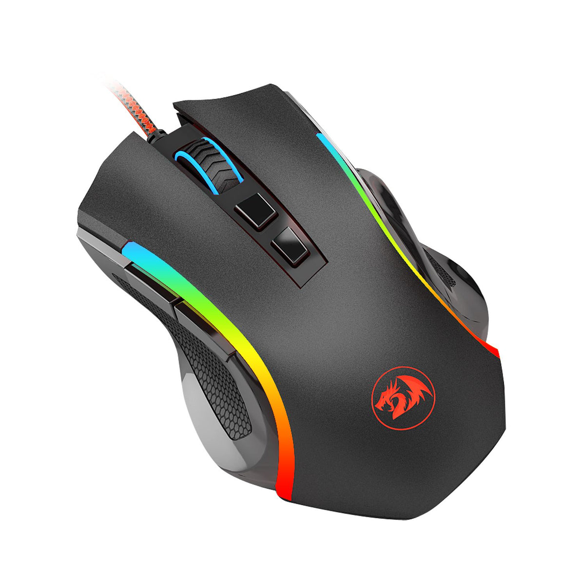 Redragon M607 Griffin Wired Gaming Mouse 7200 DPI RGB Black
