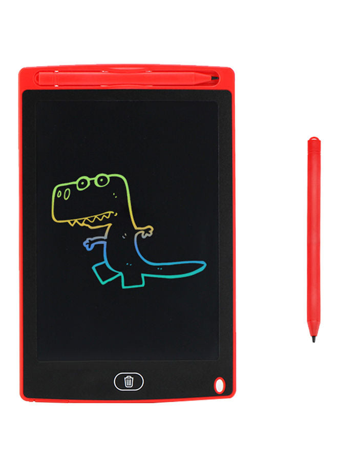 Lcd Reading Writing Early Education Development Tablet For Kids Red