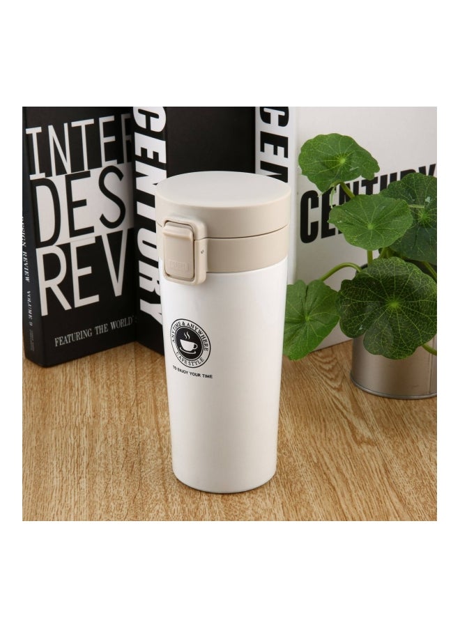 Double Walled Thermal Mug White