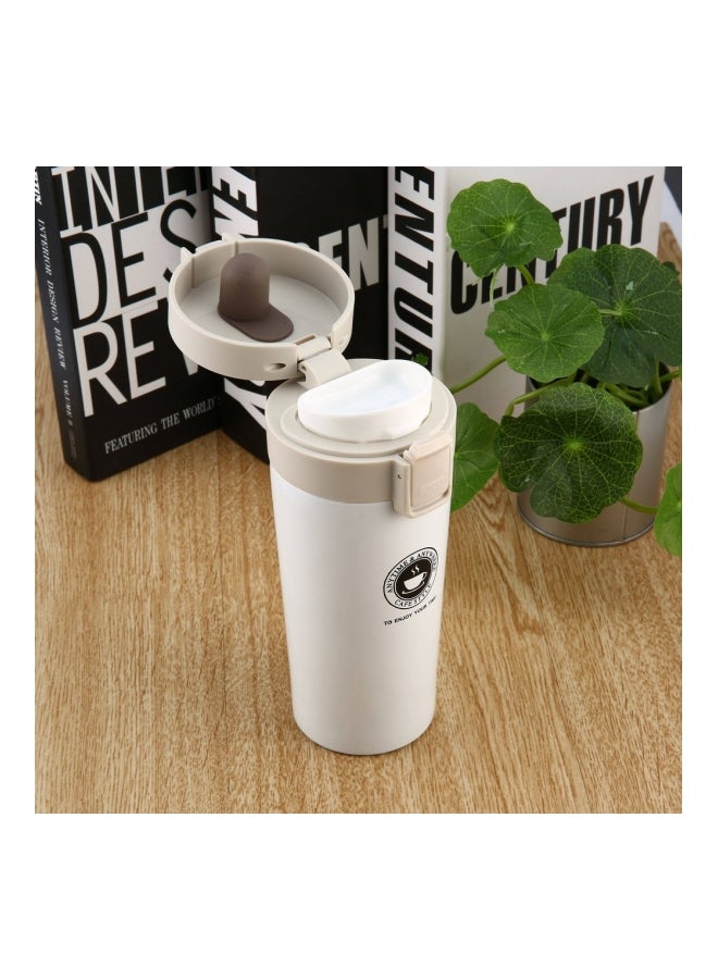 Double Walled Thermal Mug White