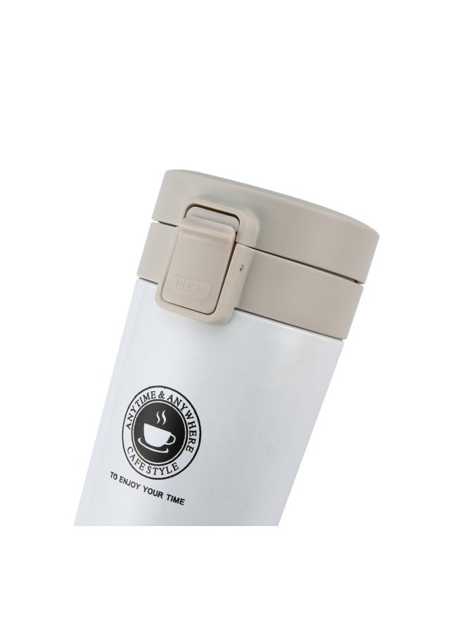 Double Walled Thermal Mug White